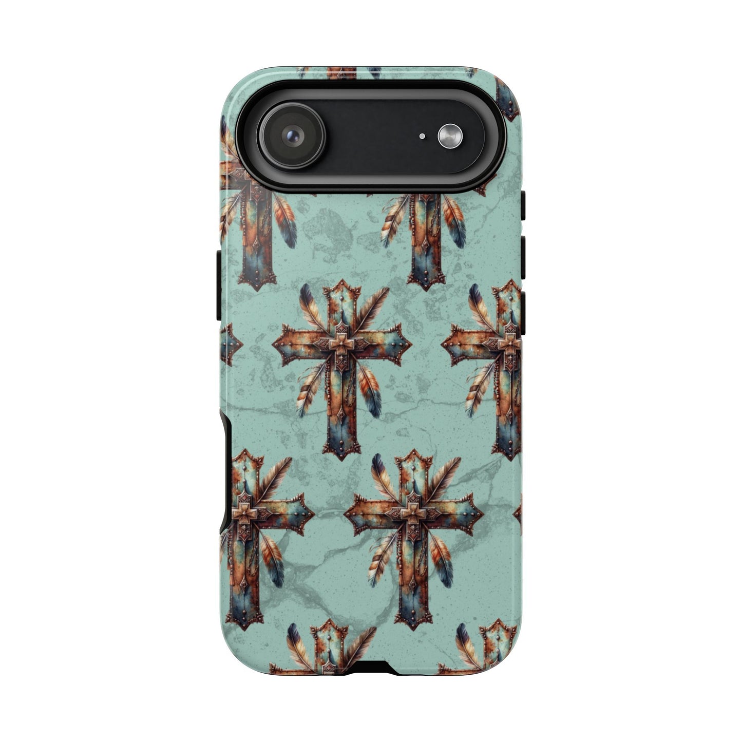 Crosses And Feathers Tough Case