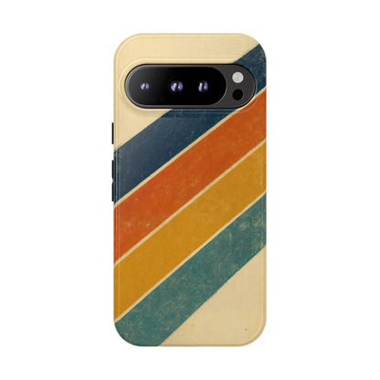 Retro Sunset Stripes Tough Case