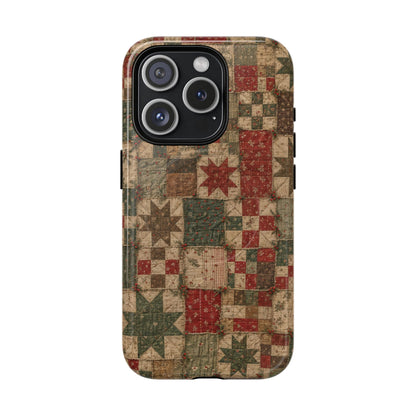 Holly Quilt Magnetic Case