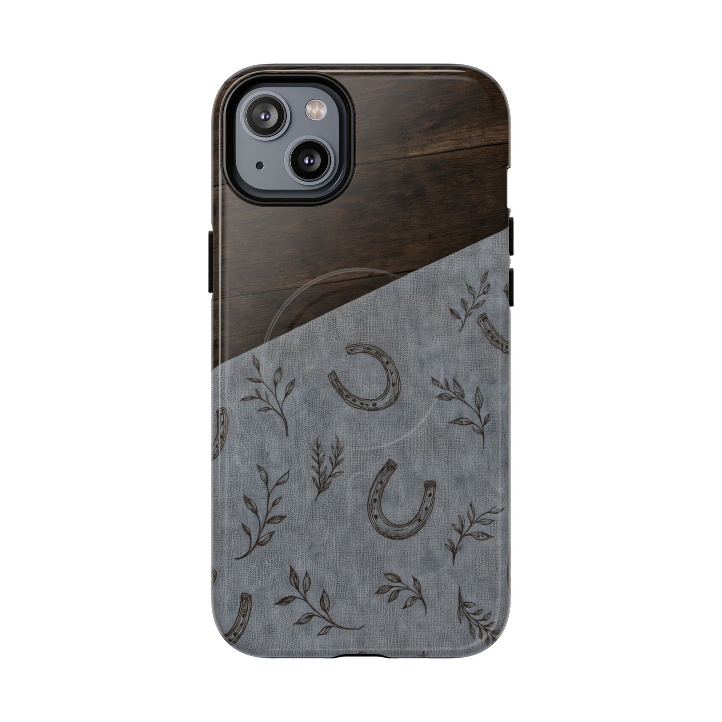 Horseshoe Charm Magnetic Case