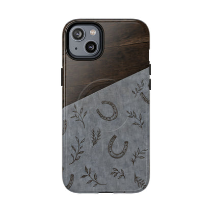 Horseshoe Charm Magnetic Case