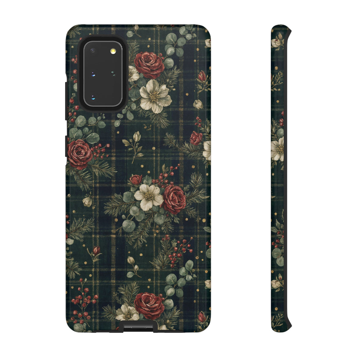 Tartan Roses Tough Case