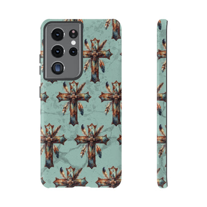 Crosses And Feathers Tough Case