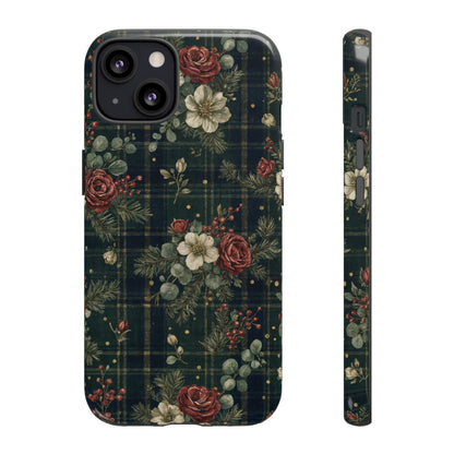 Tartan Roses Tough Case
