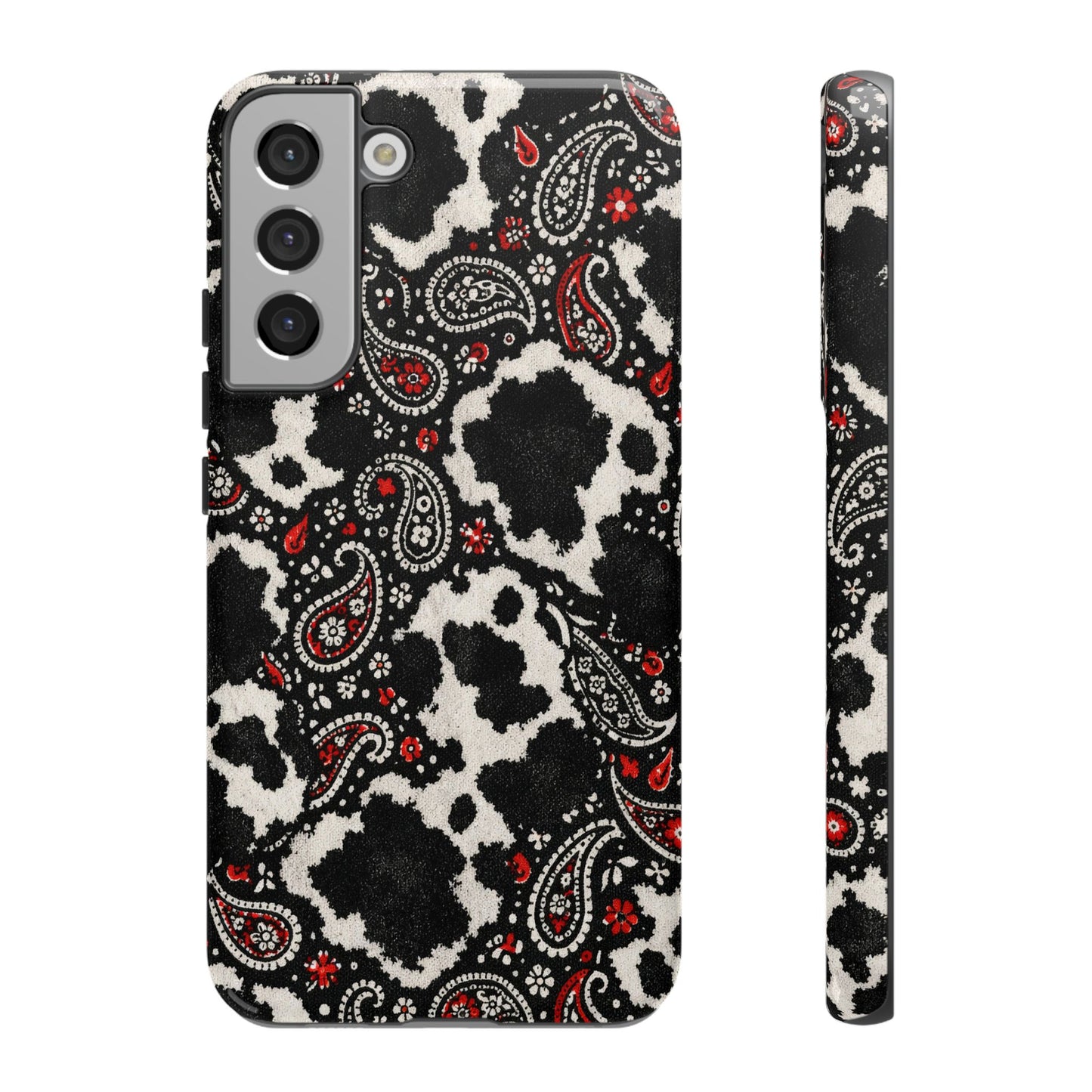 Paisley Cowhide Tough Case