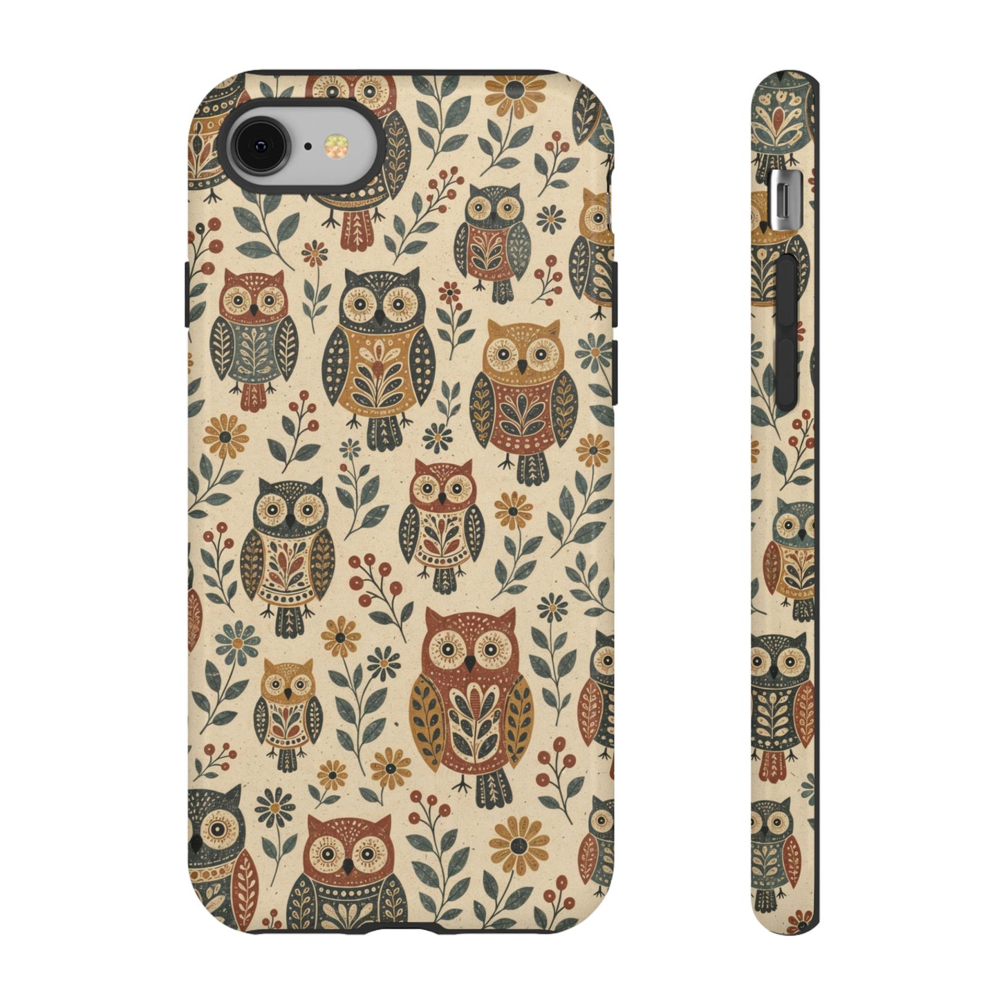 Folk Owls Tough Case