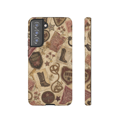 Cowgirl Collage Tough Case