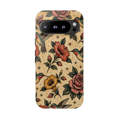 Hummingbird Rose Tough Case