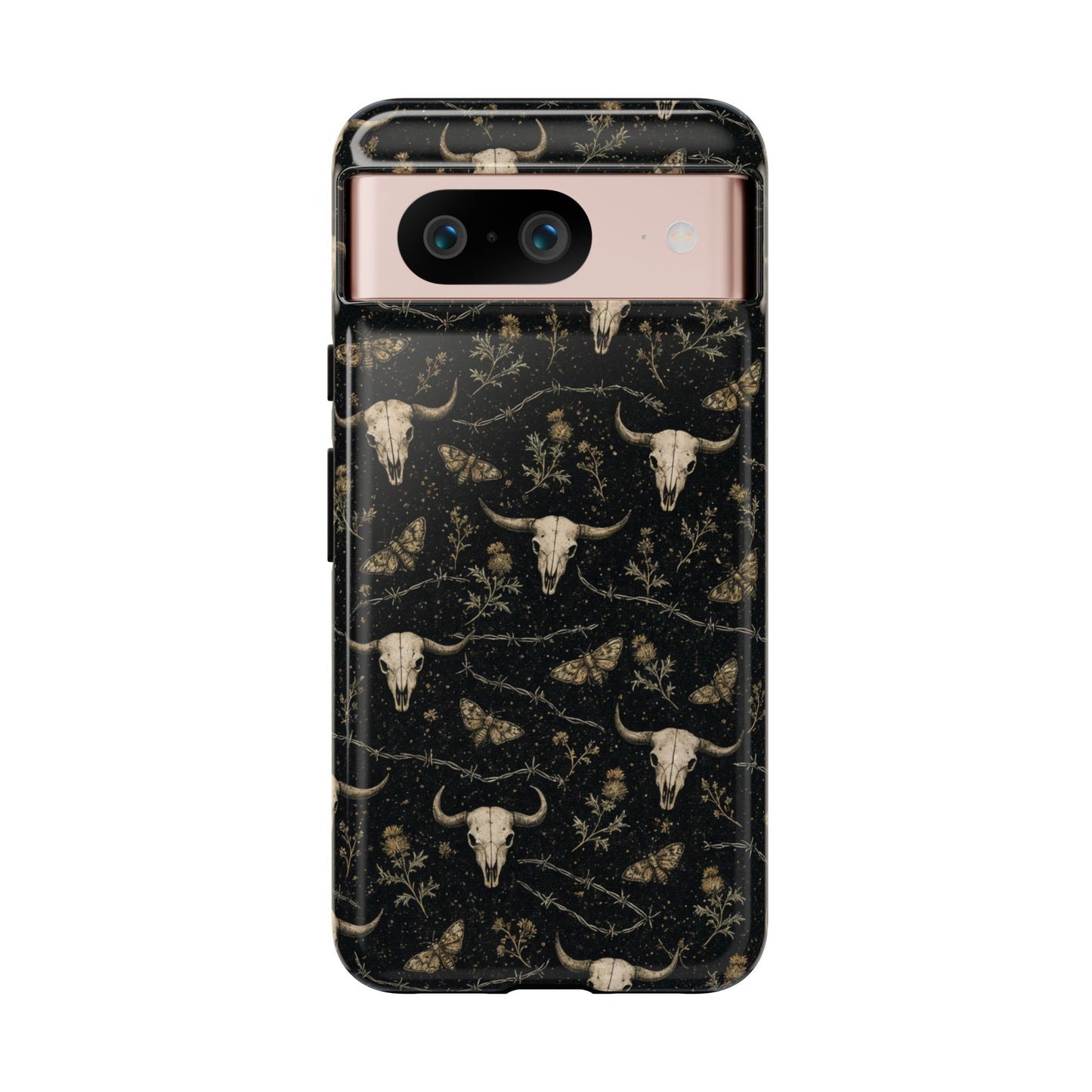 Bull Skull Barbwire Tough Case