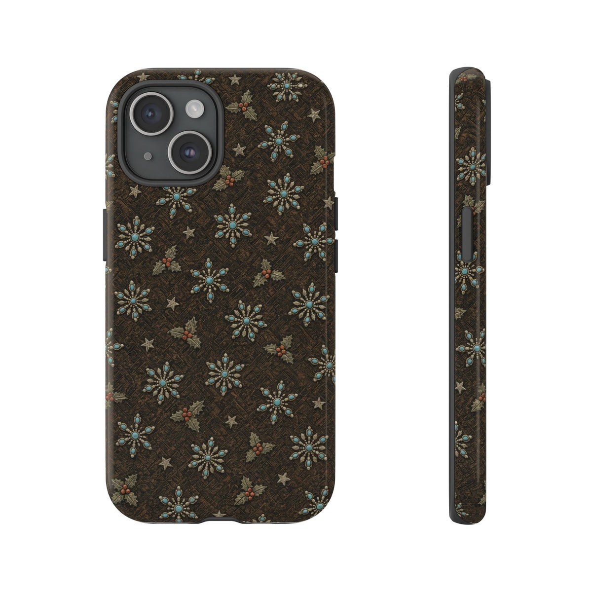 Squash Blossom Snowflakes Tough Case