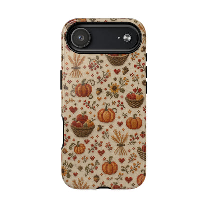 Pumpkin Stitch Magnetic Case