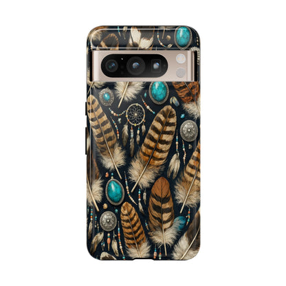 Southwest Feather Tough Case