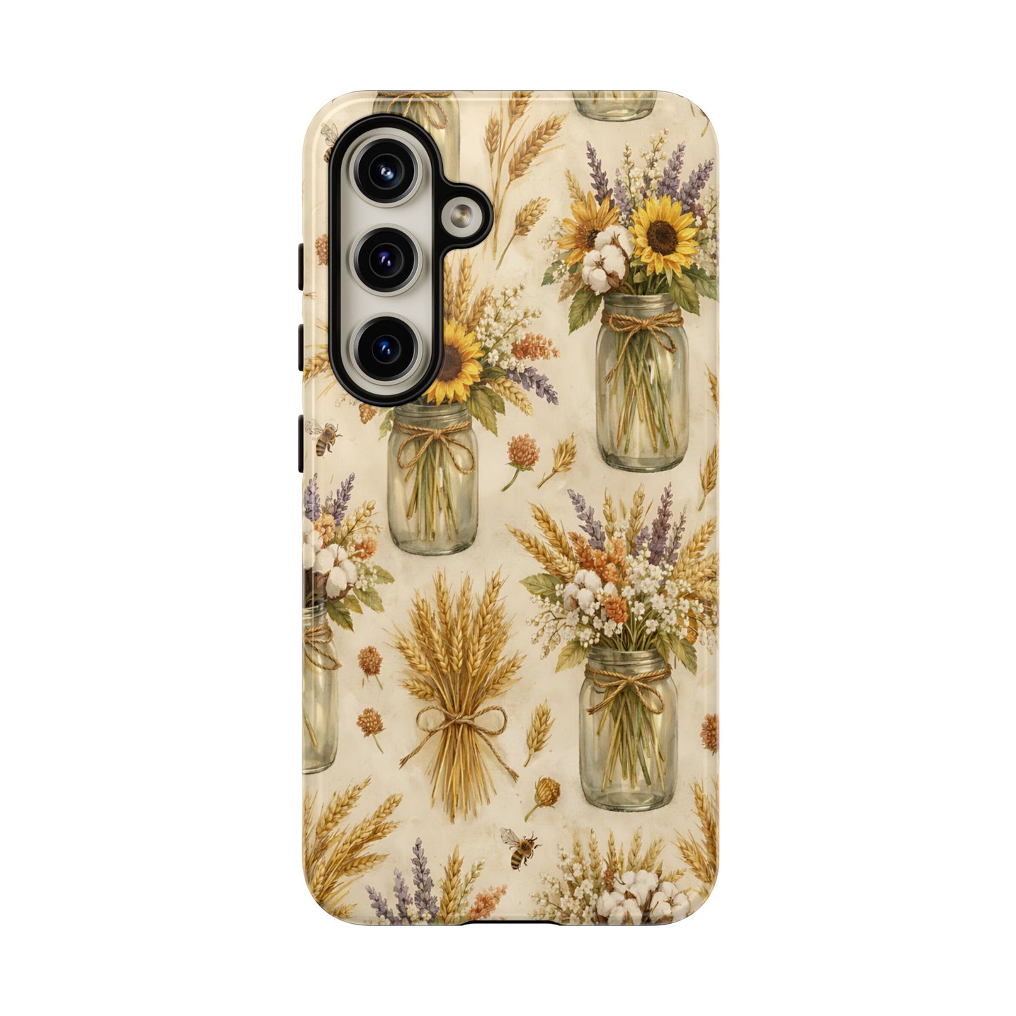 Wheat + Mason Jars Tough Case