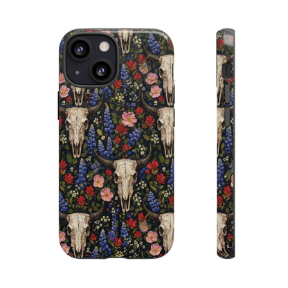 Floral Skull Tough Case