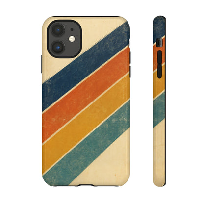 Retro Sunset Stripes Tough Case