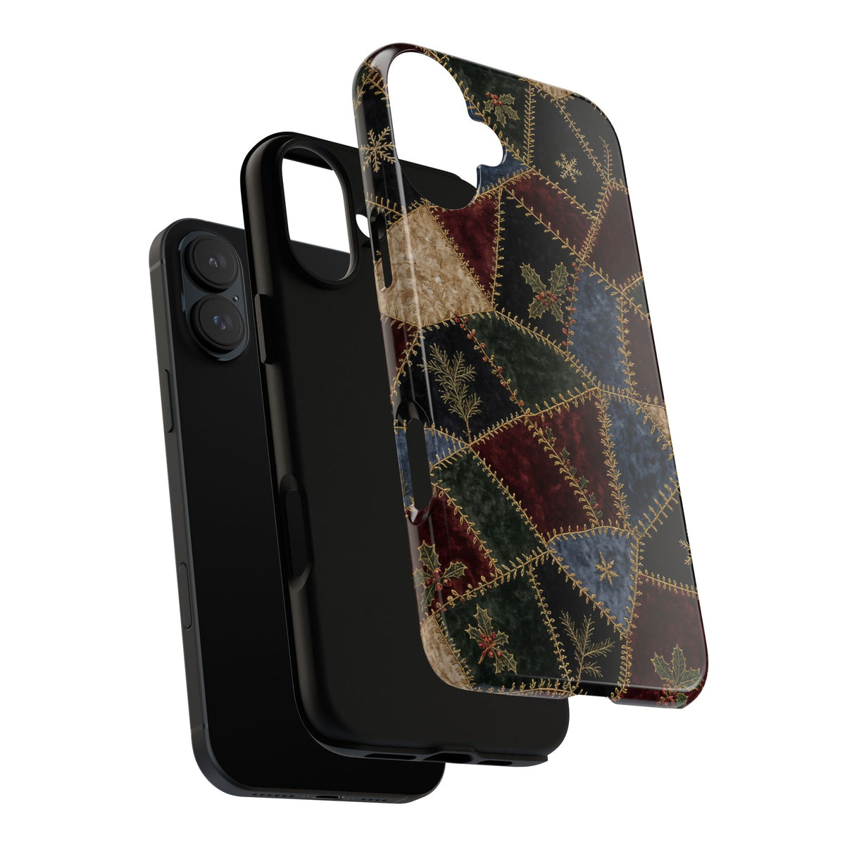 Winter Crazy Quilt Tough Case