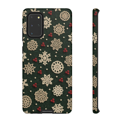 Crochet Snowflakes Tough Case