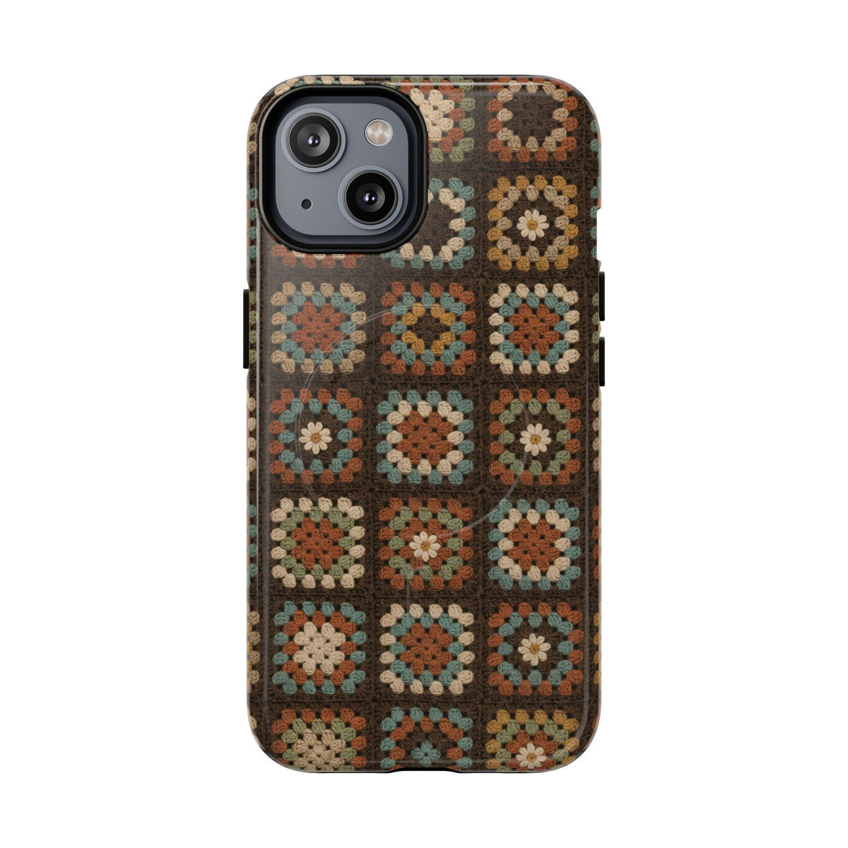 Western Granny Square Magnetic Case