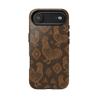 Aztec Rooster Magnetic Case