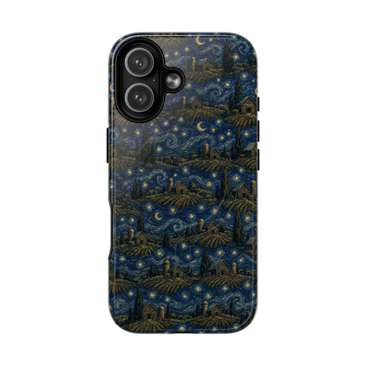 Starry Night Barn Magnetic Case