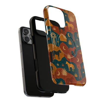 Ranch Horses Magnetic Case