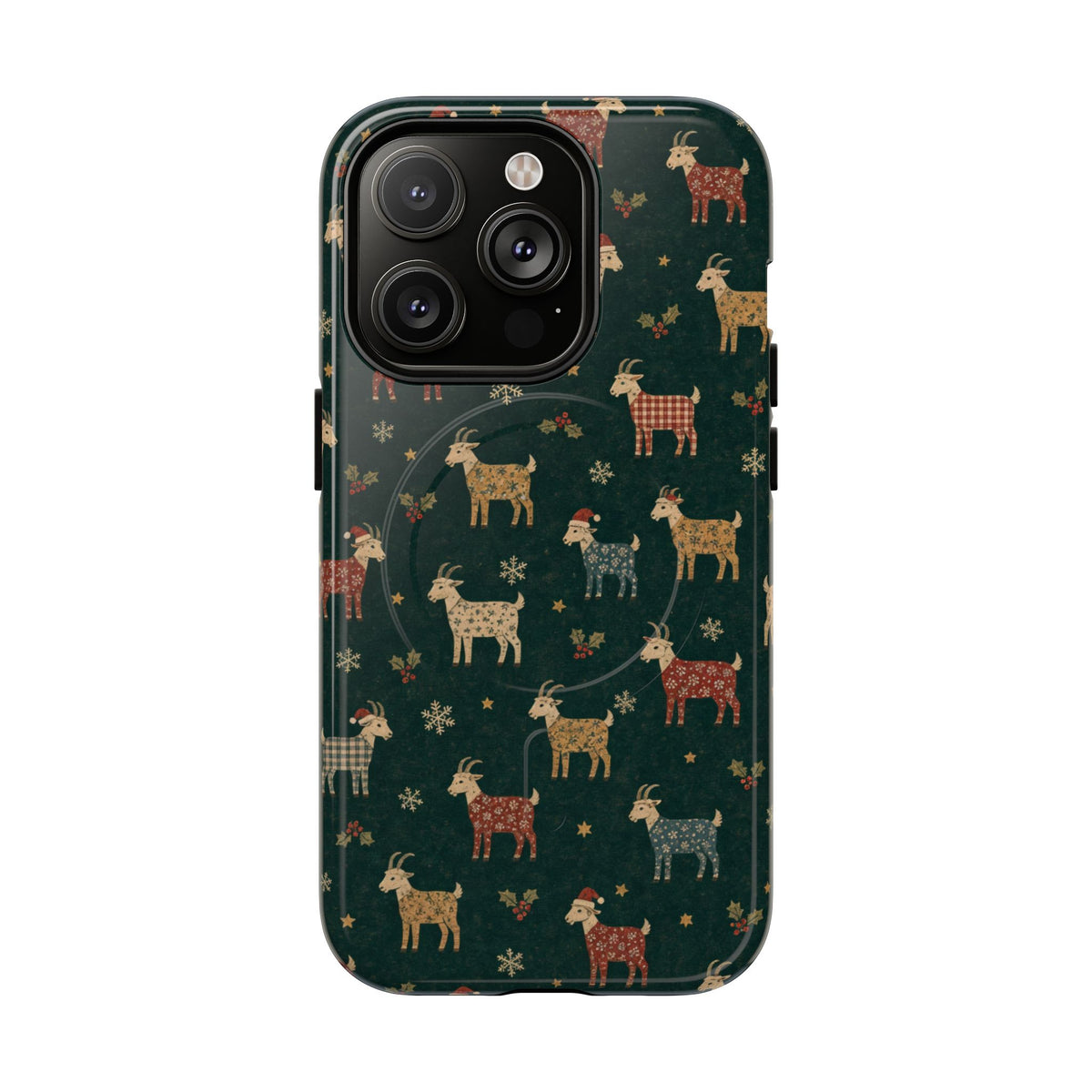 Yuletide Goats Magnetic Case