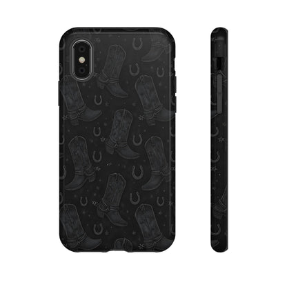 Western Noir Boots Tough Case