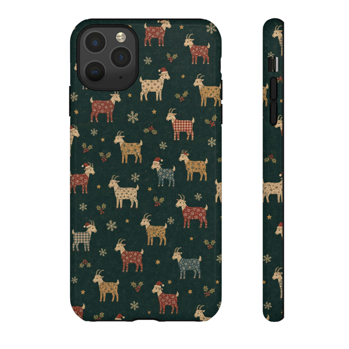 Yuletide Goats Tough Case
