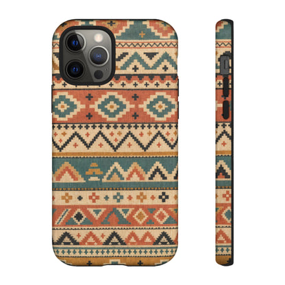Stacked Aztec Tough Case
