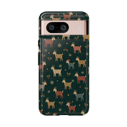 Yuletide Goats Tough Case