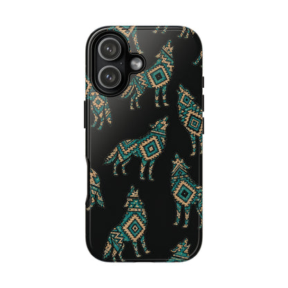 Turquoise Wolf Tough Case
