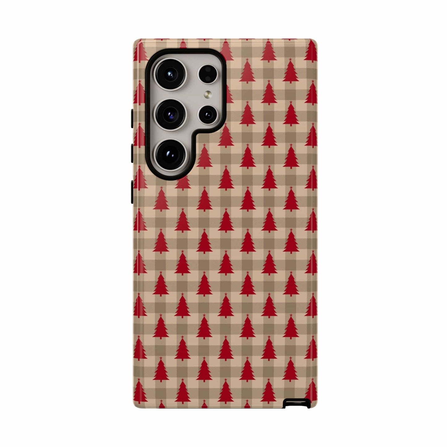 Plaid Tree Phone Case