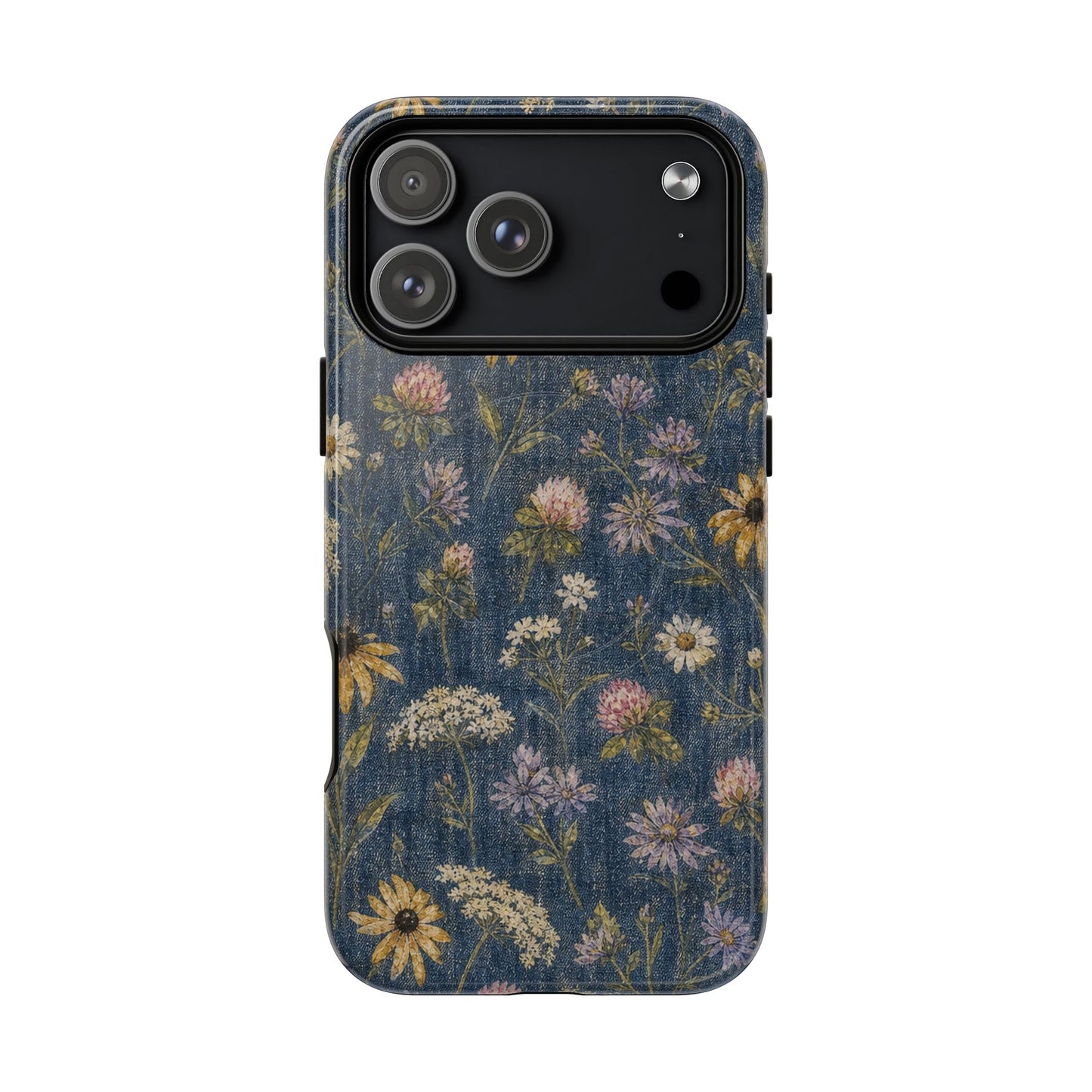 Denim Florals Magnetic Case