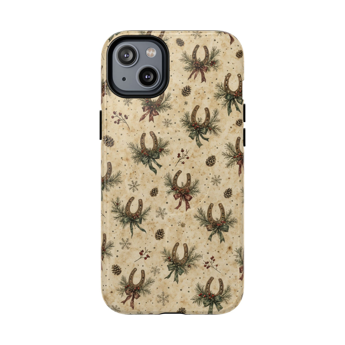 Christmas Horseshoes Magnetic Case