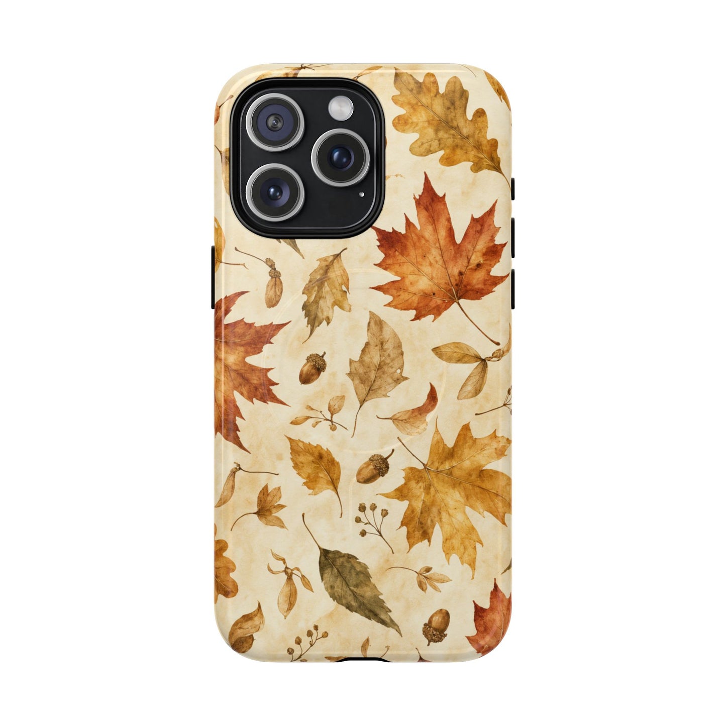 Golden Leaves Magnetic Case