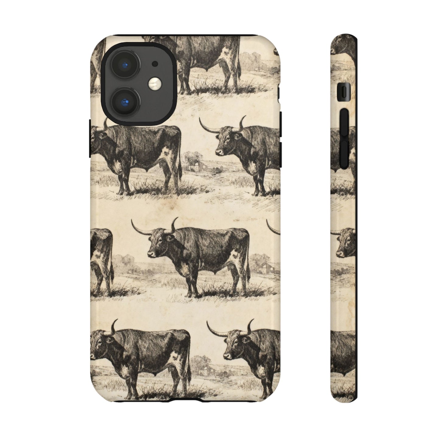 Vintage Longhorns Tough Case