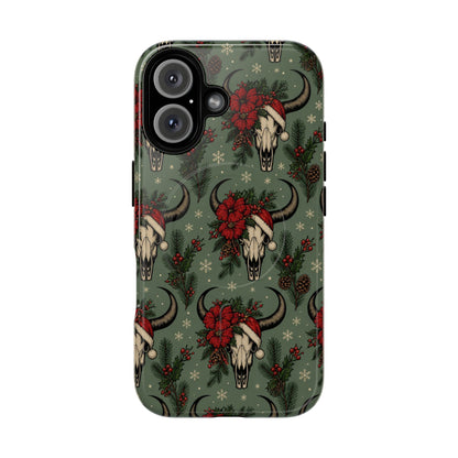 Santa Bull Skulls Magnetic Case