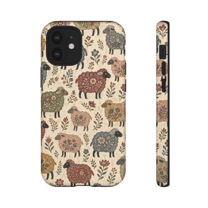 Folk Sheep Tough Case