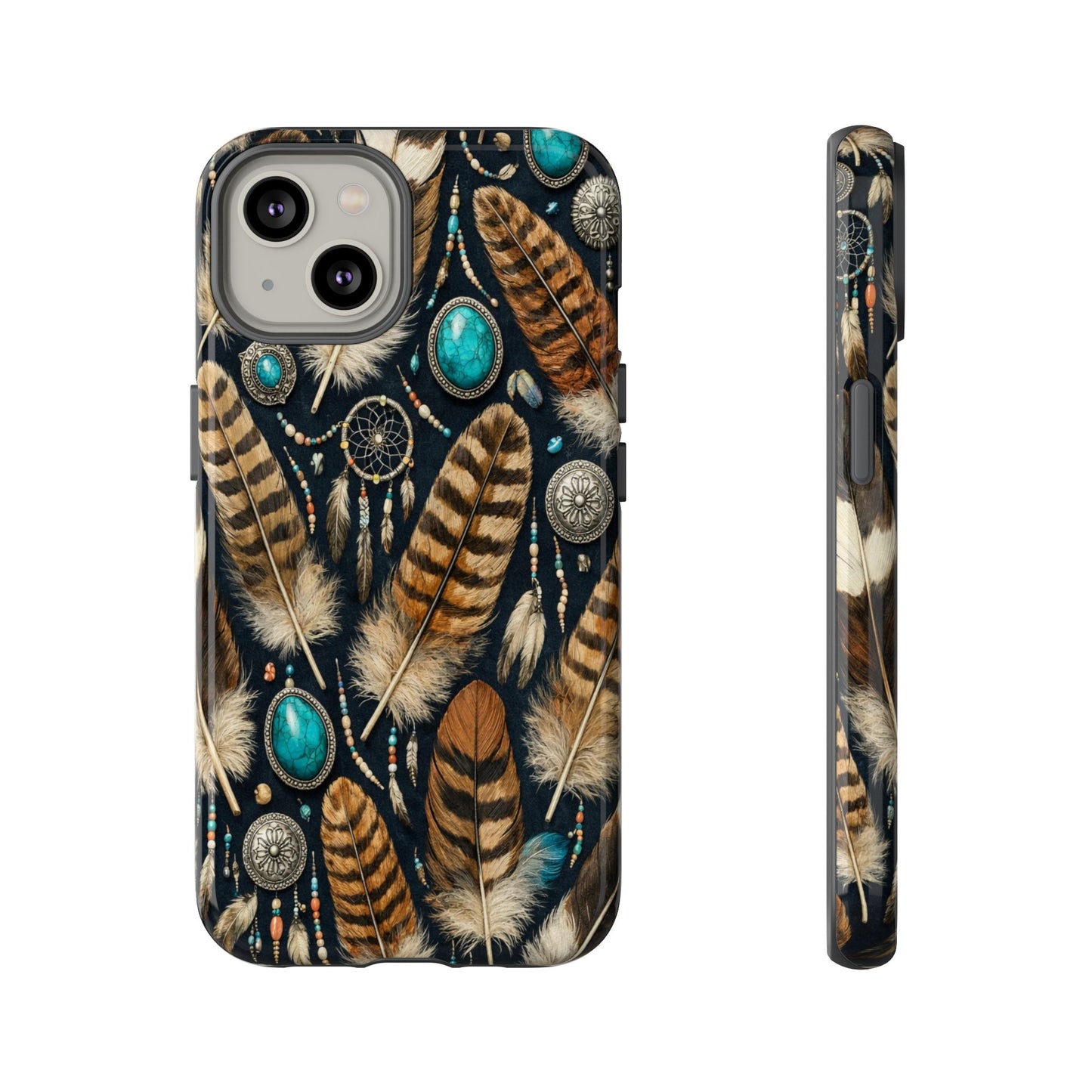 Southwest Feather Tough Case