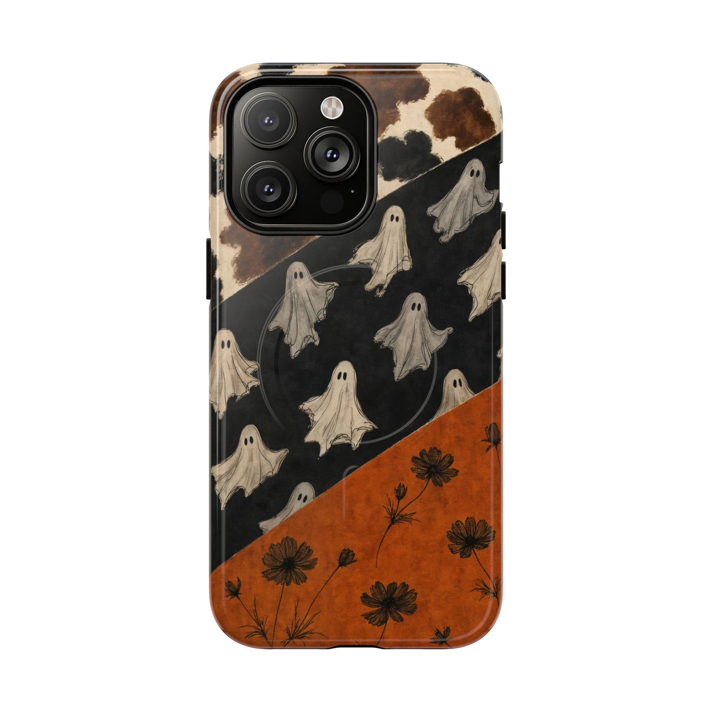 Ghost Cowhide Swaths Magnetic Case