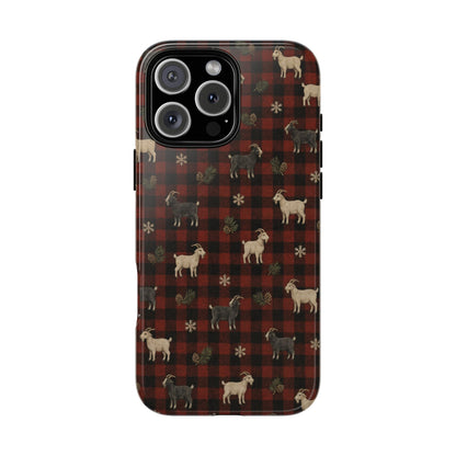 Buffalo Check Goats Tough Case