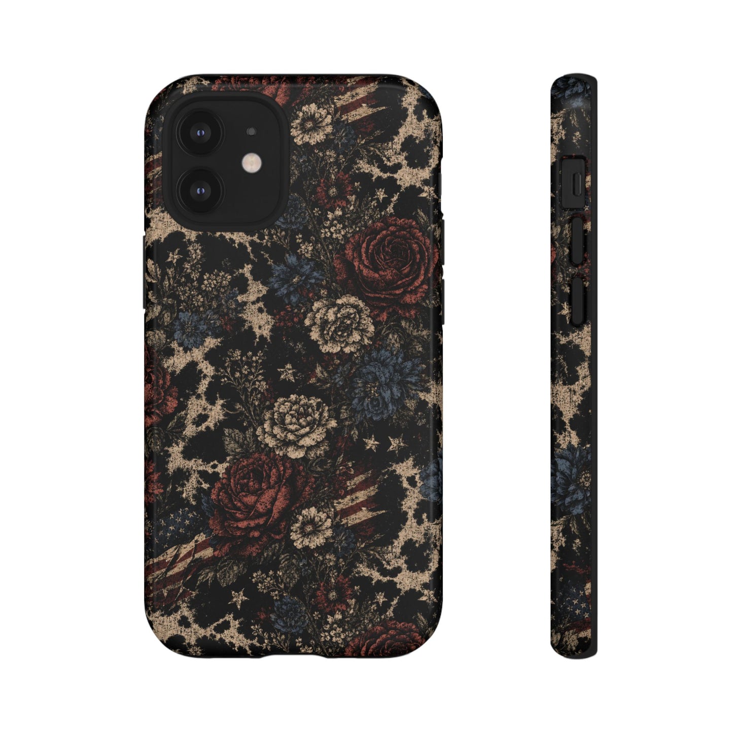 USA Cowhide Bloom Tough Case
