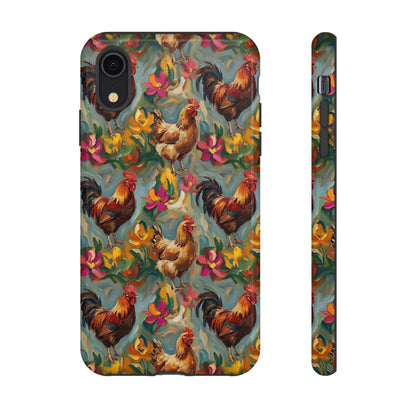 Painted Chickens Tough Case