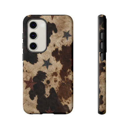 Stars And Cowhide Tough Case