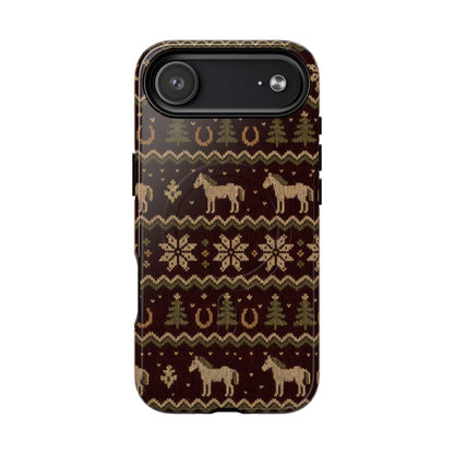 Horse Sweater Magnetic Case