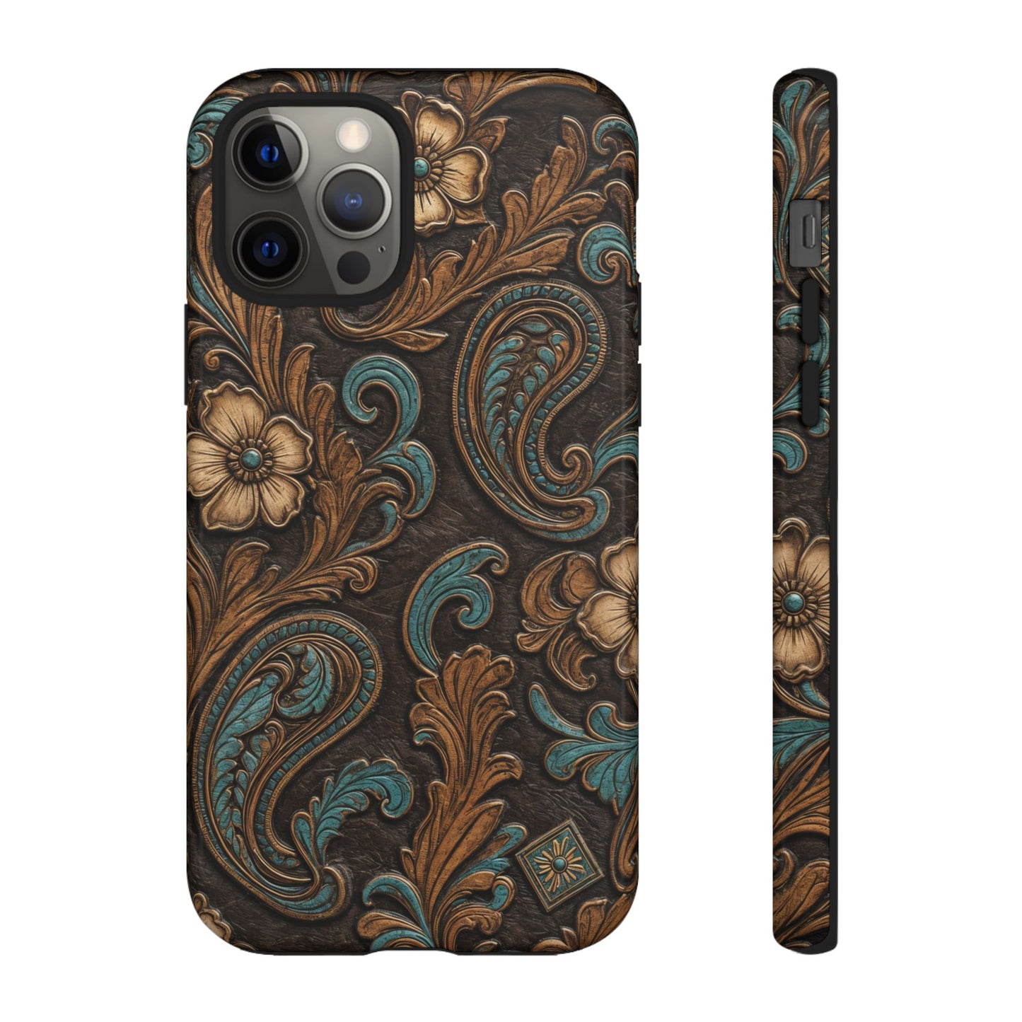 Tooled Paisley Tough Case