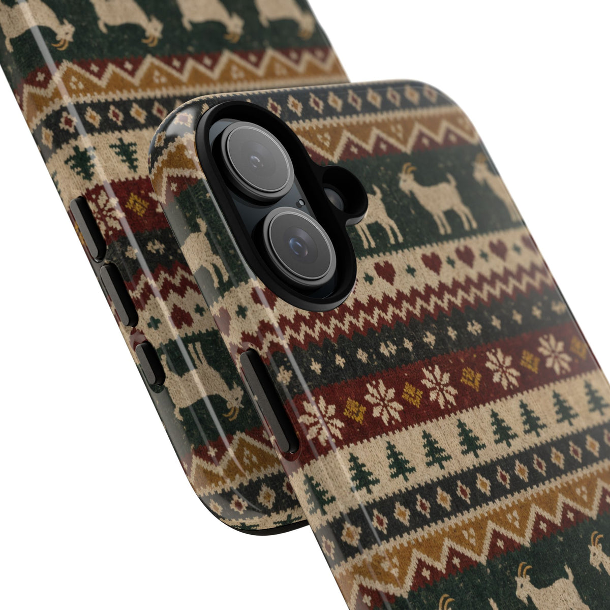 Fair Isle Goats Tough Case