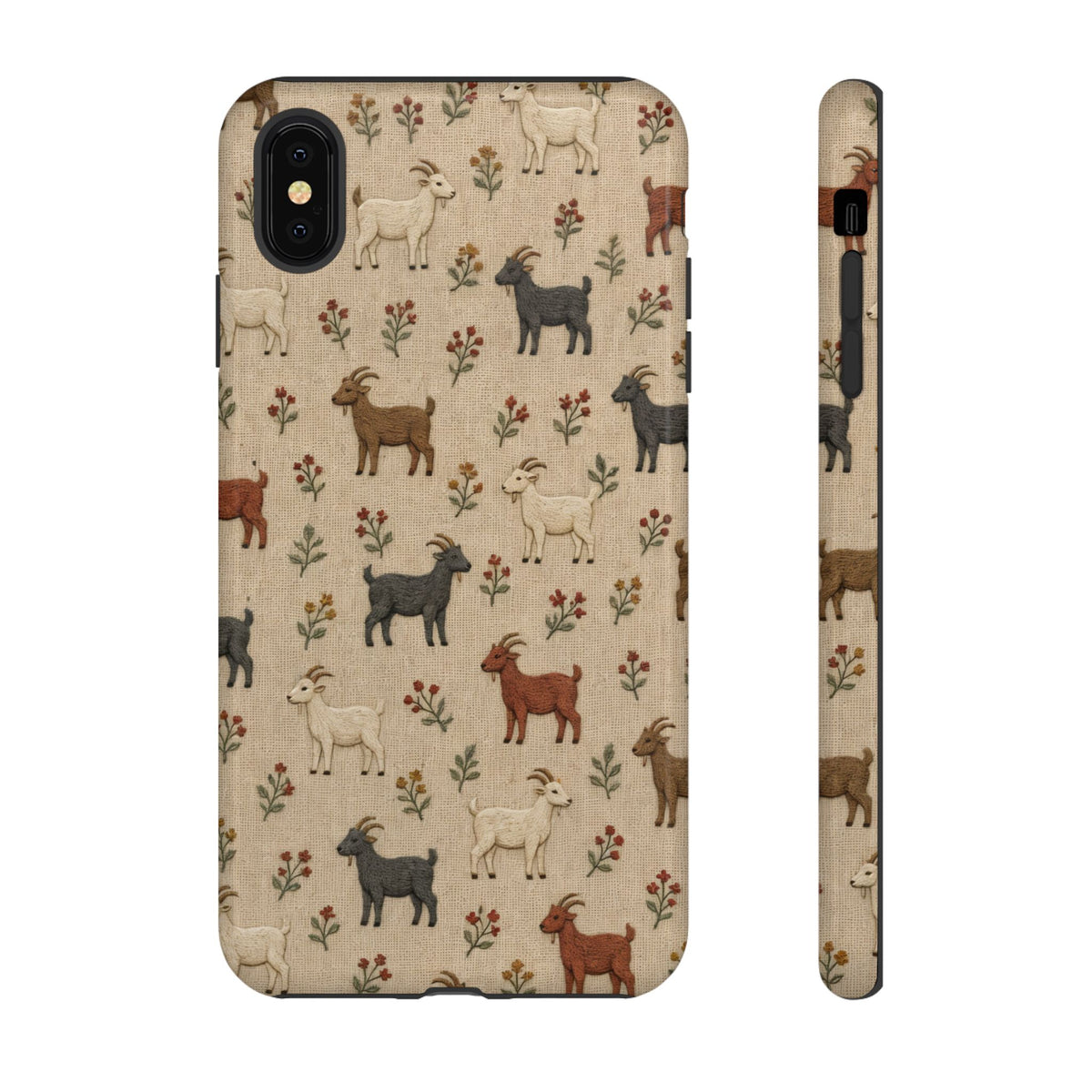 Stitched Goats Tough Case