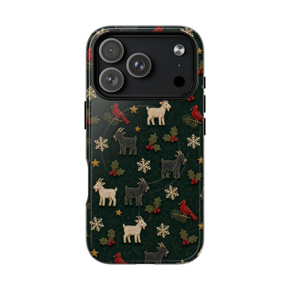 Felt Goats Cardinals Magnetic Case