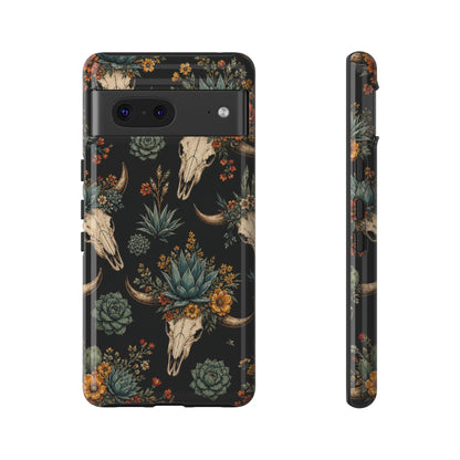 Desert Bloom Skull Tough Case